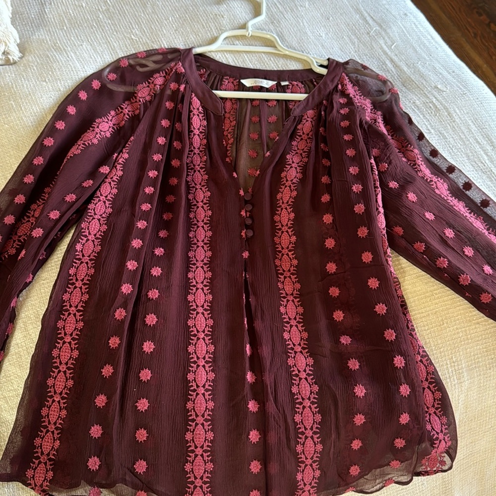 Anthropologie Zoa New York blouse xs